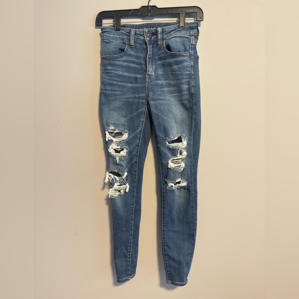 American Eagle Hi Rise Jegging Size 2 short